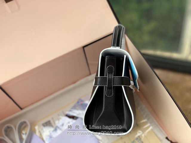 DELVAUX女包 Magritte tempete系列 迷你小號 德爾沃女手提包 手拎包 Delvaux單肩斜挎包 TP20藍天白雲  fcs1422